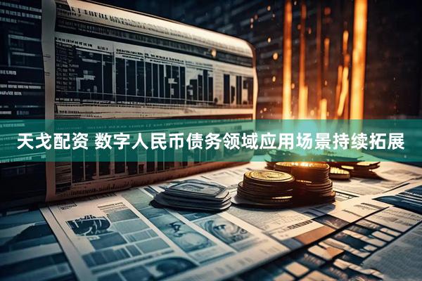 天戈配资 数字人民币债务领域应用场景持续拓展