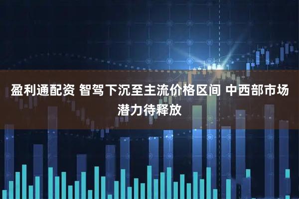 盈利通配资 智驾下沉至主流价格区间 中西部市场潜力待释放